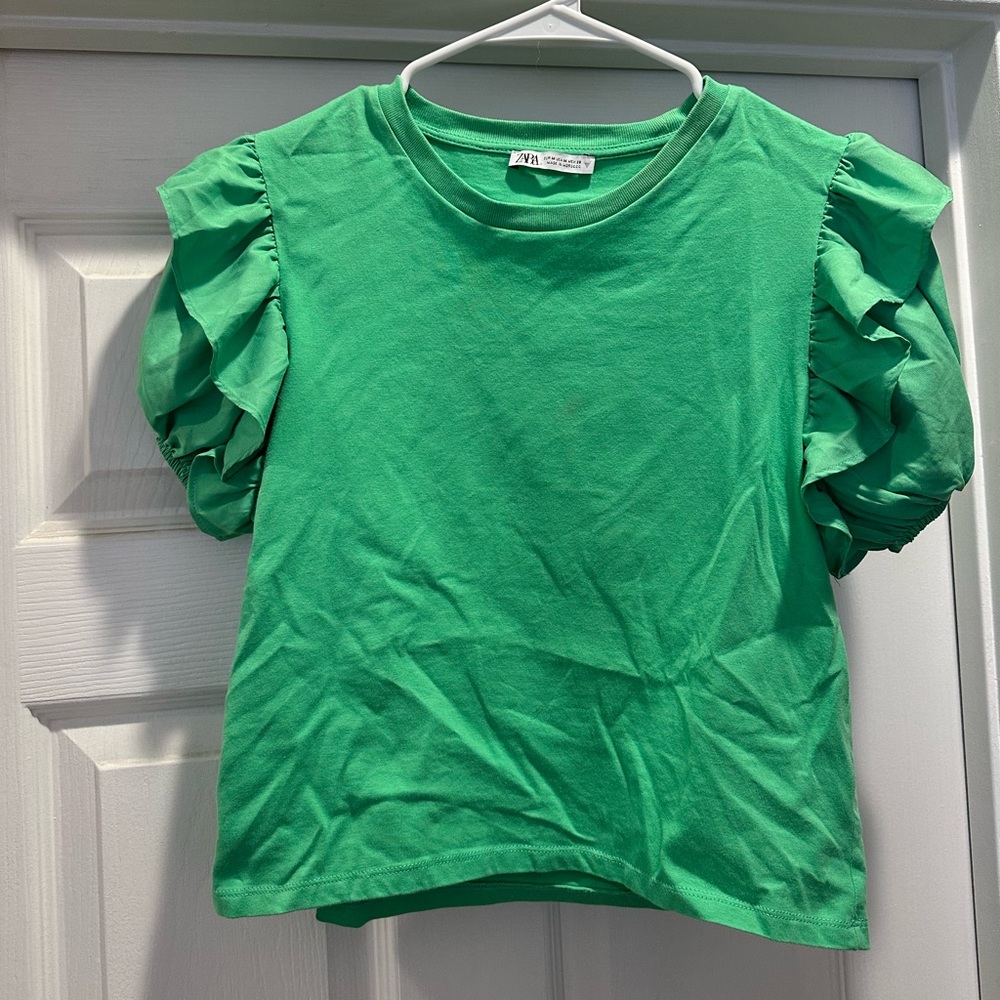 Zara puff sleeve top